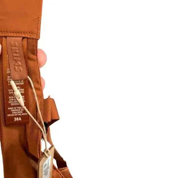 Skims No Show Molded Unlined Demi Bra Bronze Underwire NWT Size 36A - Picture 9 of 11